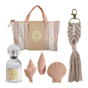 Pochette com fragrância de ambiente de 30 ml e decorações perfumadas Bain de Soleil – Mango Sorbet